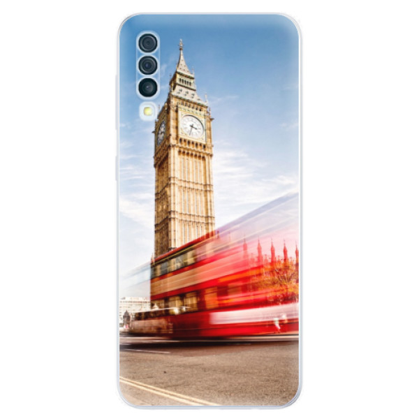 Silikonové odolné pouzdro iSaprio - London 01 na mobil Samsung Galaxy A50 (Silikonový kryt, obal, pouzdro iSaprio - London 01 na mobilní telefon Samsung Galaxy A50)