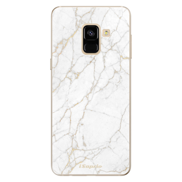 Odolné silikonové pouzdro iSaprio - GoldMarble 13 - Samsung Galaxy A8 2018