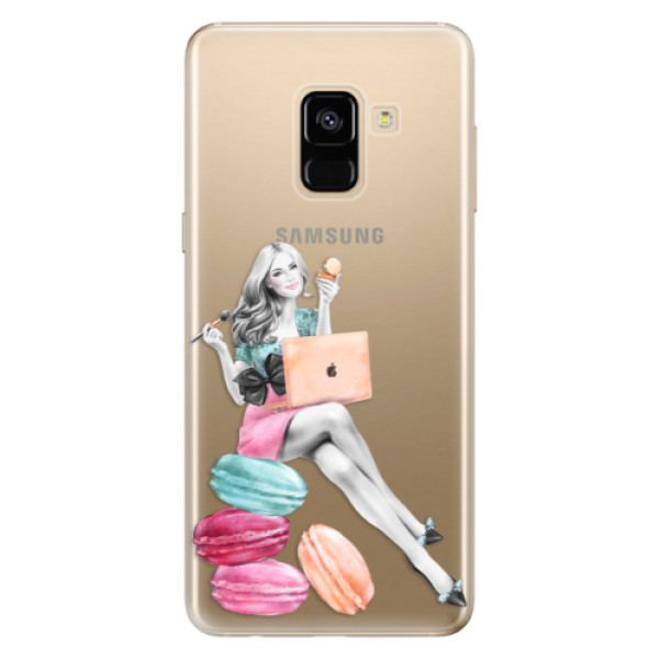 Odolné silikonové pouzdro iSaprio - Girl Boss - Samsung Galaxy A8 2018