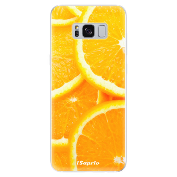 Odolné silikonové pouzdro iSaprio - Orange 10 - Samsung Galaxy S8