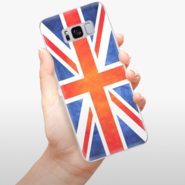 Odolné silikonové pouzdro iSaprio - UK Flag - Samsung Galaxy S8