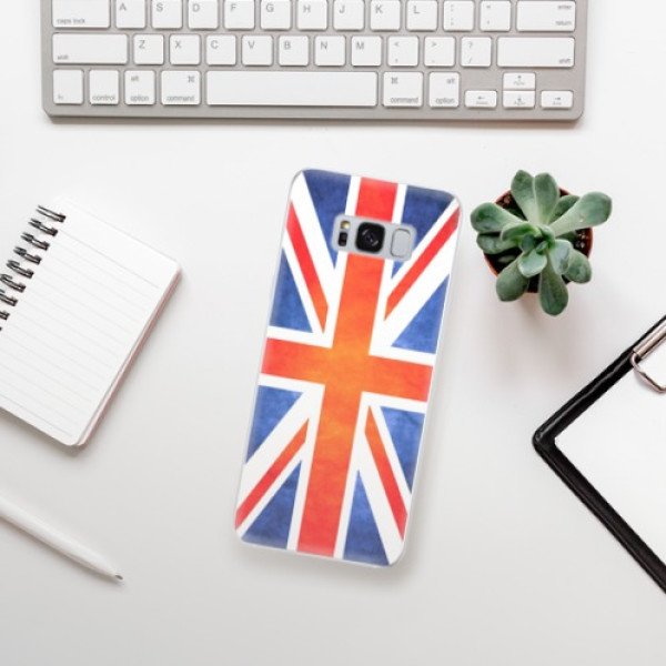 Odolné silikonové pouzdro iSaprio - UK Flag - Samsung Galaxy S8