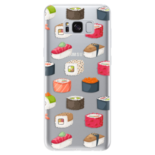 Odolné silikonové pouzdro iSaprio - Sushi Pattern - Samsung Galaxy S8
