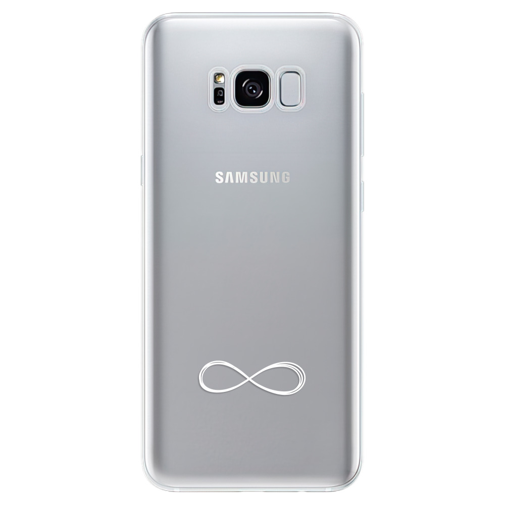 Odolné silikonové pouzdro iSaprio - čiré - Infinity - Samsung Galaxy S8