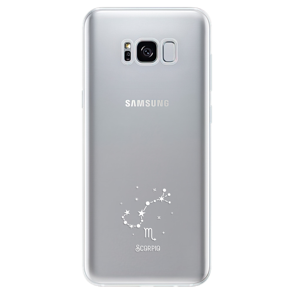 Odolné silikonové pouzdro iSaprio - čiré - Štír - Samsung Galaxy S8