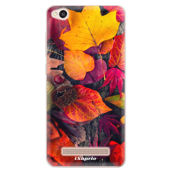 Odolné silikonové pouzdro iSaprio - Autumn Leaves 03 - Xiaomi Redmi 4A