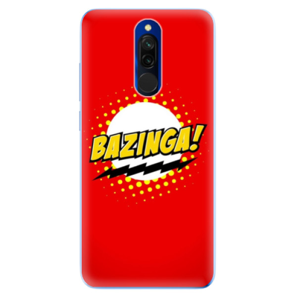 Silikonové odolné pouzdro iSaprio - Bazinga 01 na mobil Xiaomi Redmi 8 (Silikonový kryt, obal, pouzdro iSaprio - Bazinga 01 na mobilní telefon Xiaomi Redmi 8)