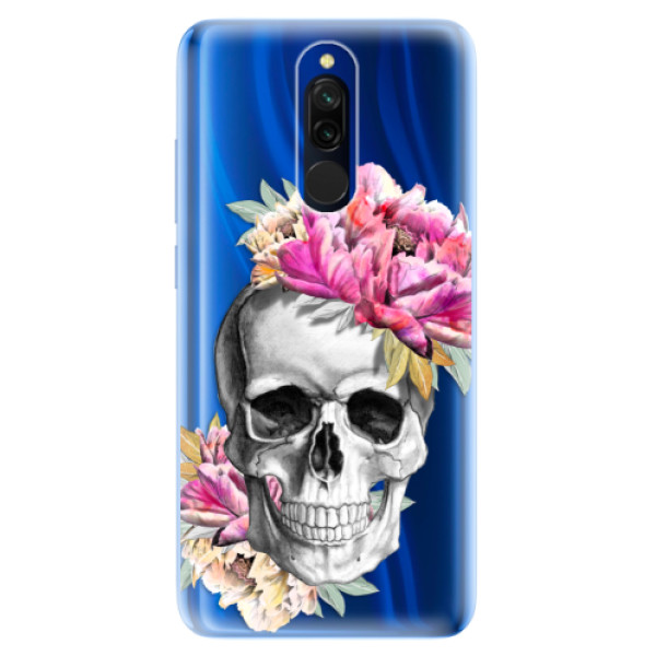 Odolné silikonové pouzdro iSaprio - Pretty Skull - Xiaomi Redmi 8