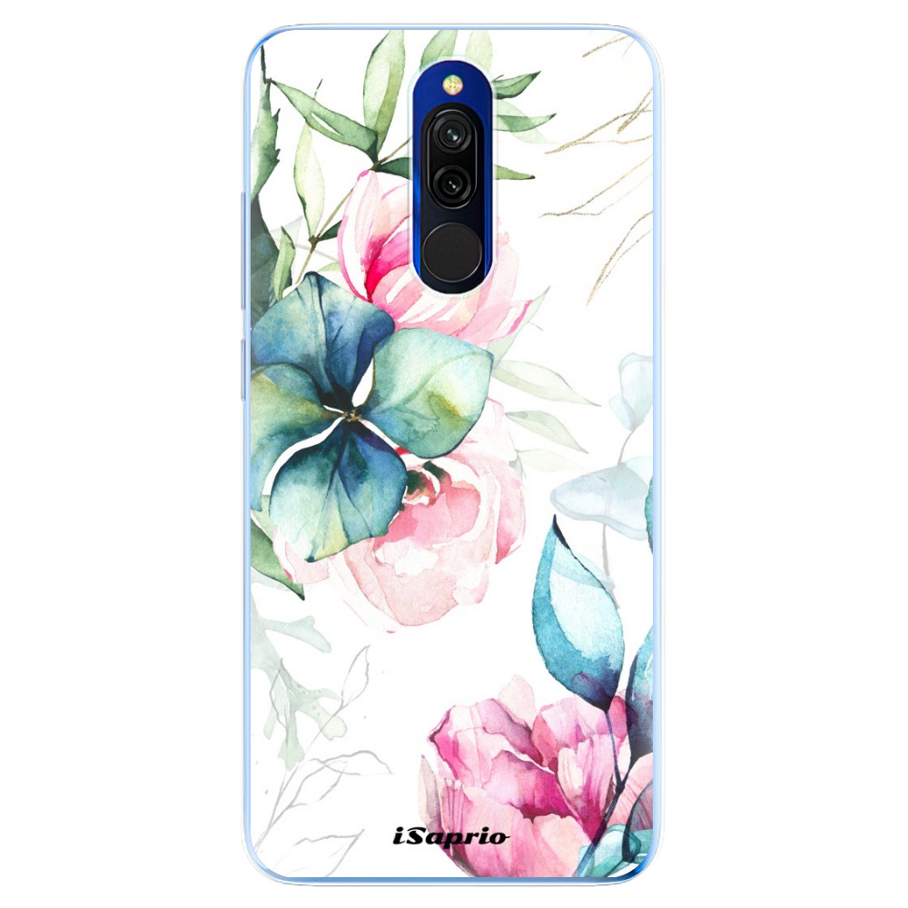 Odolné silikonové pouzdro iSaprio - Flower Art 01 - Xiaomi Redmi 8