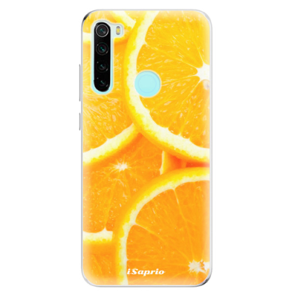 Odolné silikonové pouzdro iSaprio - Orange 10 - Xiaomi Redmi Note 8