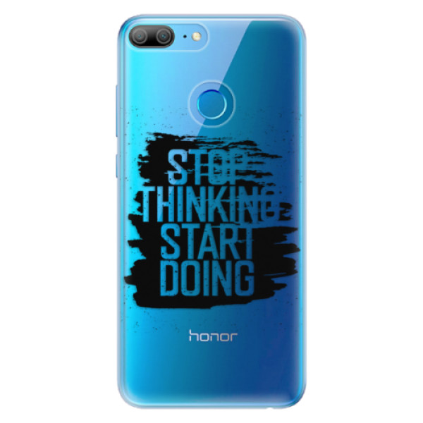 Odolné silikonové pouzdro iSaprio - Start Doing - black - Huawei Honor 9 Lite