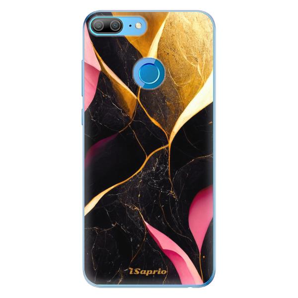 Odolné silikonové pouzdro iSaprio - Gold Pink Marble - Huawei Honor 9 Lite