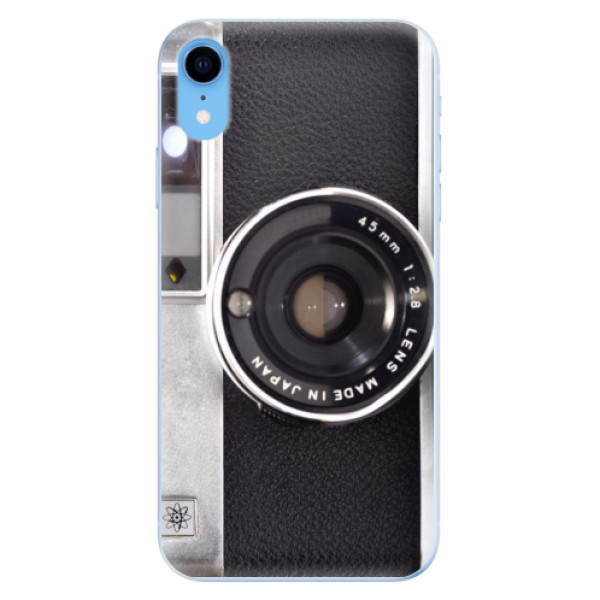 Odolné silikonové pouzdro iSaprio - Vintage Camera 01 na mobil Apple iPhone XR (Odolné silikonové pouzdro, kryt, obal iSaprio - Vintage Camera 01 na mobil Apple iPhone XR)