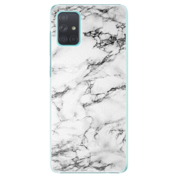 Plastové pouzdro iSaprio - White Marble 01 - Samsung Galaxy A71