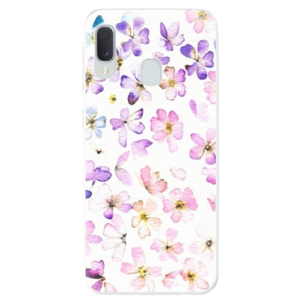 Odolné silikonové pouzdro iSaprio - Wildflowers na mobil Samsung Galaxy A20e (Odolný silikonový obal, kryt pouzdro iSaprio - Wildflowers - na mobilní telefon Samsung Galaxy A20e)