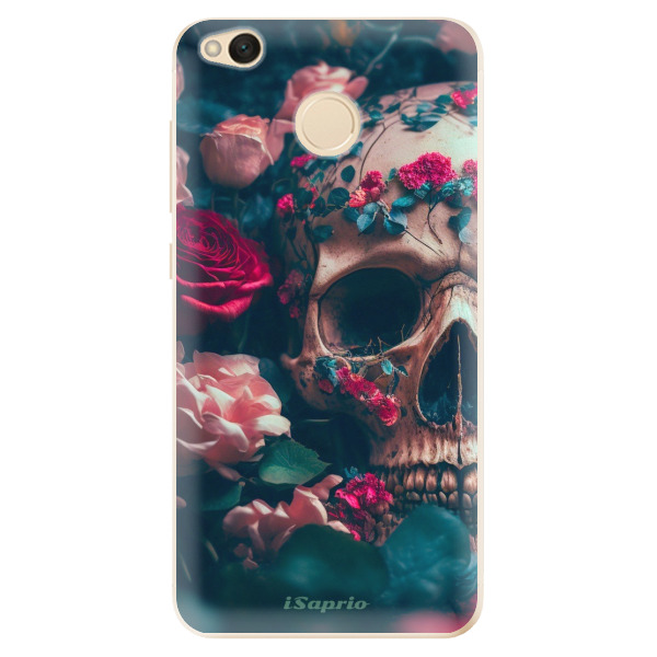 Odolné silikonové pouzdro iSaprio - Skull in Roses - Xiaomi Redmi 4X