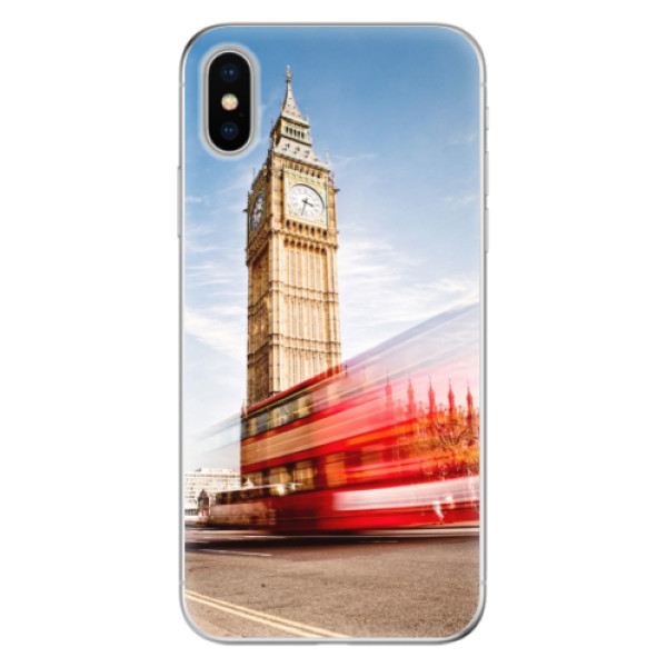 Odolné silikonové pouzdro iSaprio - London 01 - iPhone X