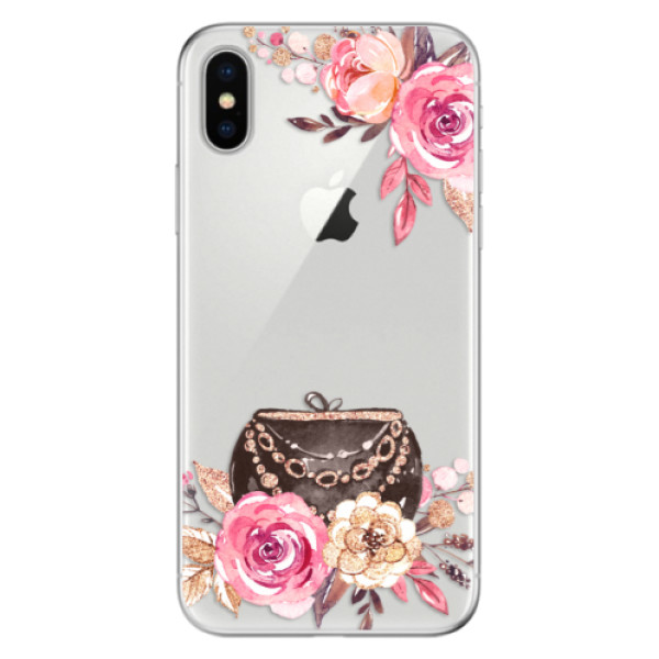 Odolné silikonové pouzdro iSaprio - Handbag 01 - iPhone X