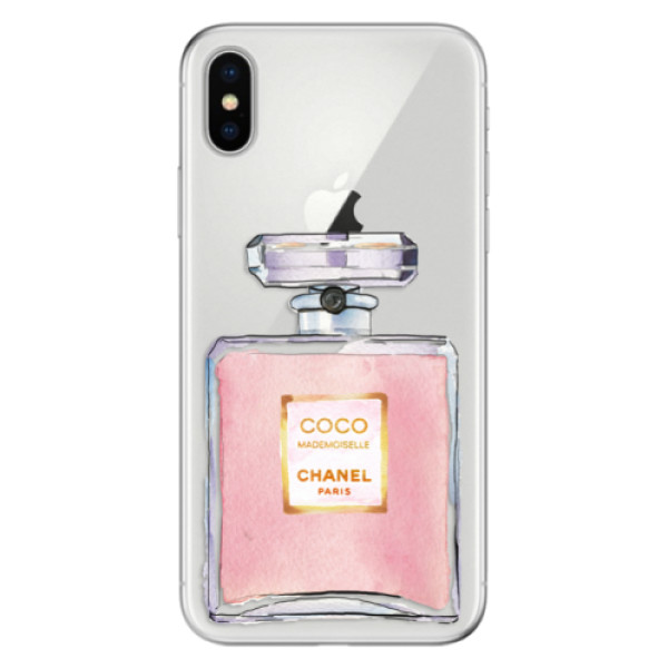 Odolné silikonové pouzdro iSaprio - Chanel Rose - iPhone X