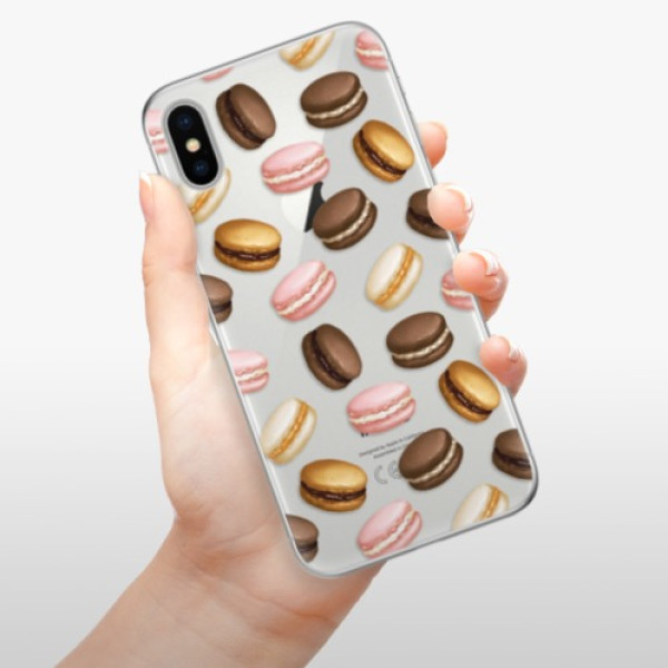 Odolné silikonové pouzdro iSaprio - Macaron Pattern - iPhone X