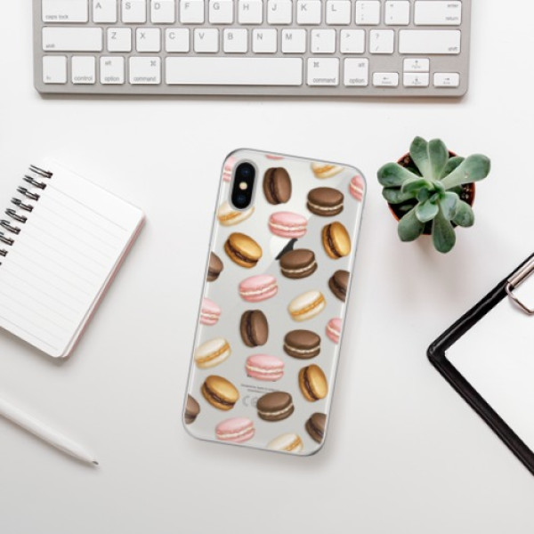 Odolné silikonové pouzdro iSaprio - Macaron Pattern - iPhone X