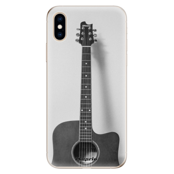 Odolné silikonové pouzdro iSaprio - Guitar 01 - iPhone XS