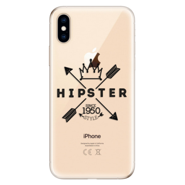 Odolné silikonové pouzdro iSaprio - Hipster Style 02 - iPhone XS
