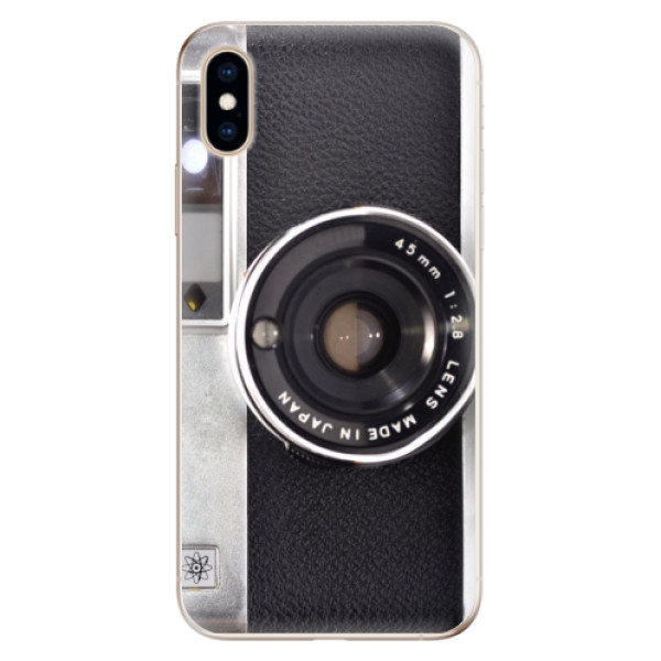 Odolné silikonové pouzdro iSaprio - Vintage Camera 01 - iPhone XS