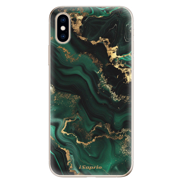 Odolné silikonové pouzdro iSaprio - Emerald - iPhone XS