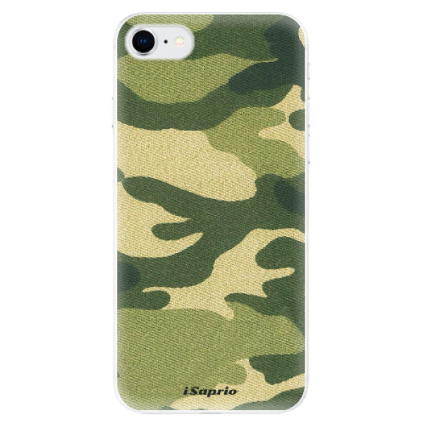 Odolné silikonové pouzdro iSaprio - Green Camuflage 01 - iPhone SE 2020