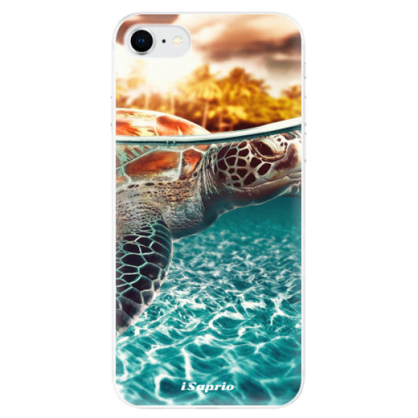 Odolné silikonové pouzdro iSaprio - Turtle 01 - iPhone SE 2020
