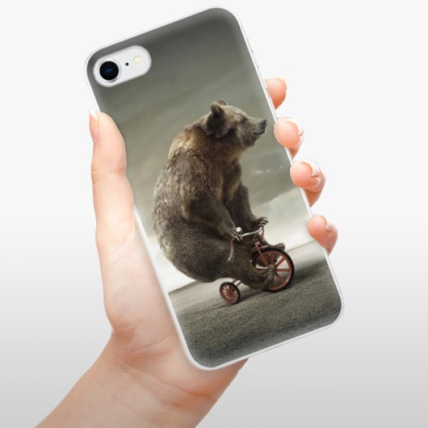 Odolné silikonové pouzdro iSaprio - Bear 01 - iPhone SE 2020