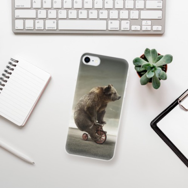 Odolné silikonové pouzdro iSaprio - Bear 01 - iPhone SE 2020