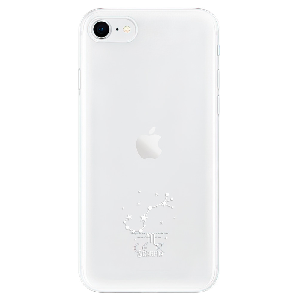 Odolné silikonové pouzdro iSaprio - čiré - Štír - iPhone SE 2020
