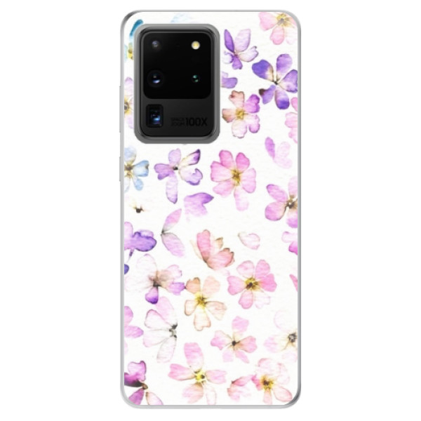 Odolné silikonové pouzdro iSaprio - Wildflowers - Samsung Galaxy S20 Ultra