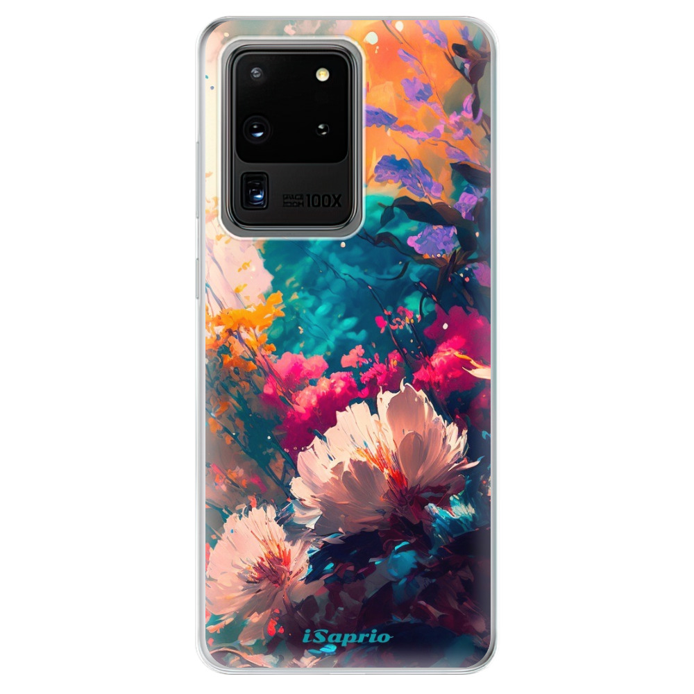 Odolné silikonové pouzdro iSaprio - Flower Design - Samsung Galaxy S20 Ultra