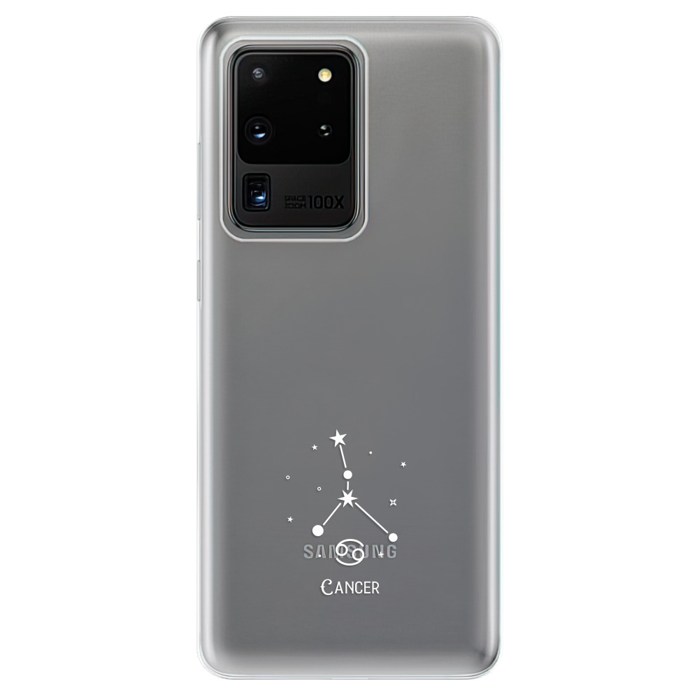 Odolné silikonové pouzdro iSaprio - čiré - Rak - Samsung Galaxy S20 Ultra