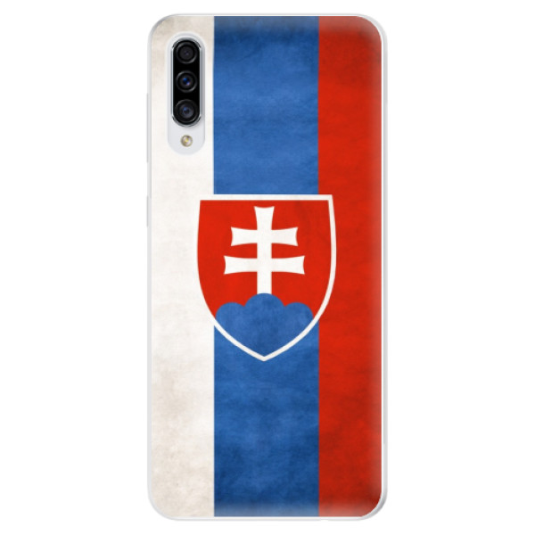 Odolné silikonové pouzdro iSaprio - Slovakia Flag - Samsung Galaxy A30s