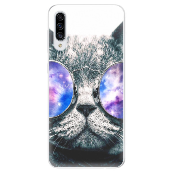 Odolné silikonové pouzdro iSaprio - Galaxy Cat - Samsung Galaxy A30s