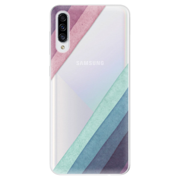 Odolné silikonové pouzdro iSaprio - Glitter Stripes 01 - Samsung Galaxy A30s