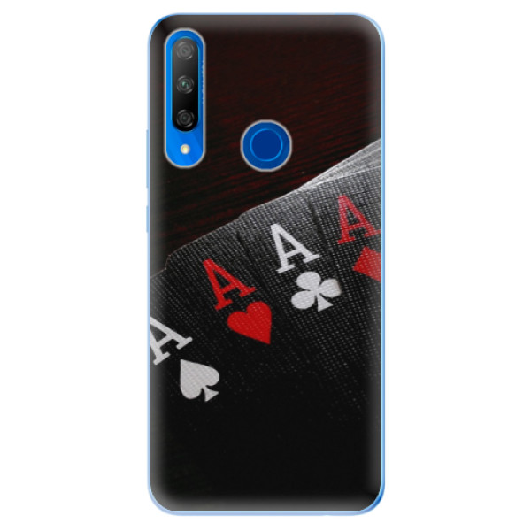 Odolné silikonové pouzdro iSaprio - Poker - Huawei Honor 9X