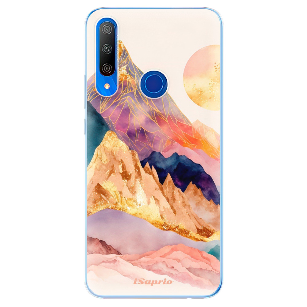 Odolné silikonové pouzdro iSaprio - Abstract Mountains - Huawei Honor 9X