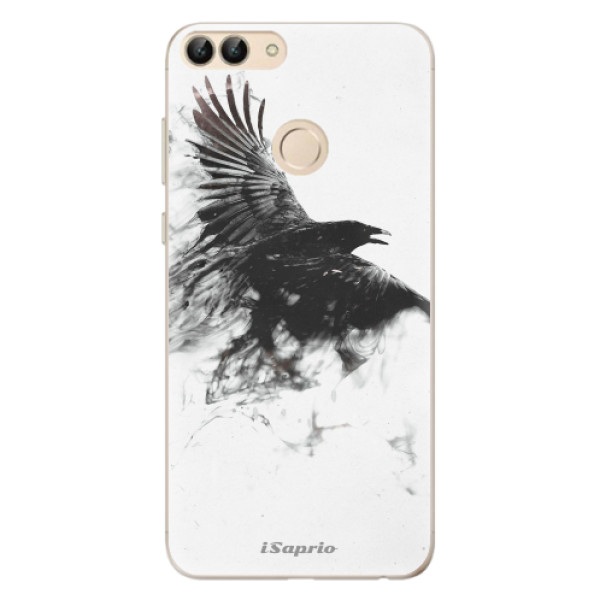 Odolné silikonové pouzdro iSaprio - Dark Bird 01 - Huawei P Smart