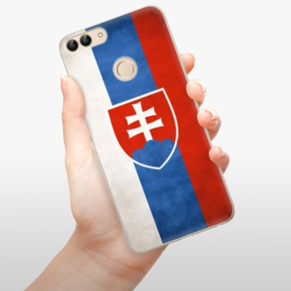 Odolné silikonové pouzdro iSaprio - Slovakia Flag - Huawei P Smart