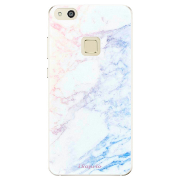 Odolné silikonové pouzdro iSaprio - Raibow Marble 10 - Huawei P10 Lite