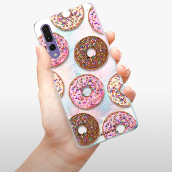 Odolné silikonové pouzdro iSaprio - Donuts 11 - Huawei P20 Pro