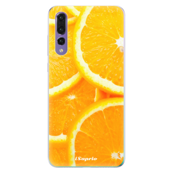 Odolné silikonové pouzdro iSaprio - Orange 10 - Huawei P20 Pro