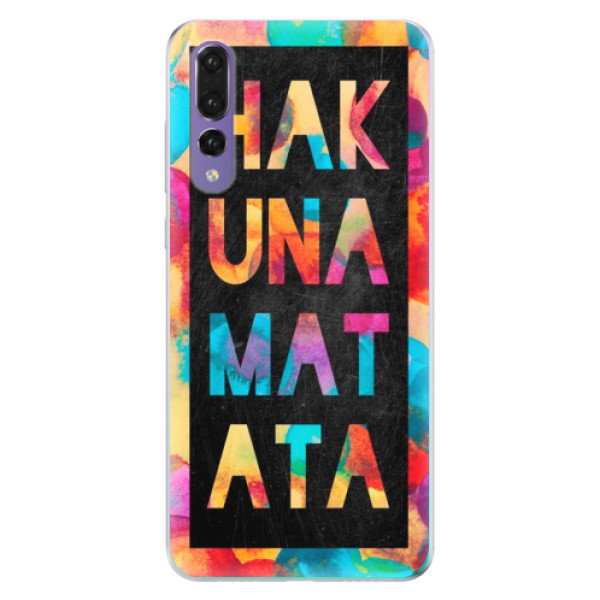 Odolné silikonové pouzdro iSaprio - Hakuna Matata 01 na mobil Huawei P20 Pro (Odolný silikonový kryt, obal, pouzdro iSaprio s motivem Hakuna Matata 01 na mobilní telefon Huawei P20 Pro)