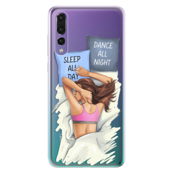 Odolné silikonové pouzdro iSaprio - Dance and Sleep - Huawei P20 Pro