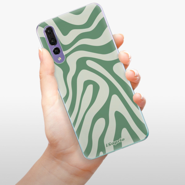 Odolné silikonové pouzdro iSaprio - Zebra Green - Huawei P20 Pro